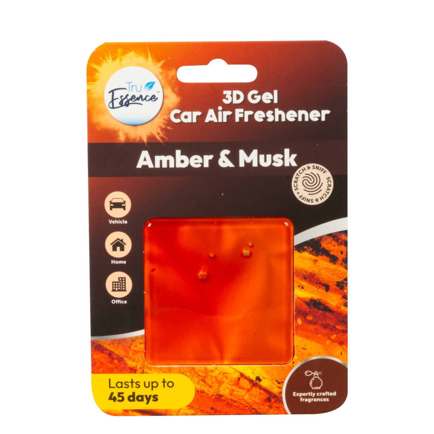 3D Gel Car Air Freshener – Lasts Up to 45 Days | Car, Home & Office - DSL