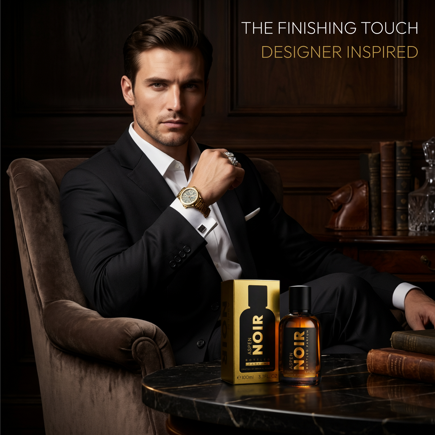 Aspen Noir Eau de Parfum for Men – The Essence of Strength and Mystery