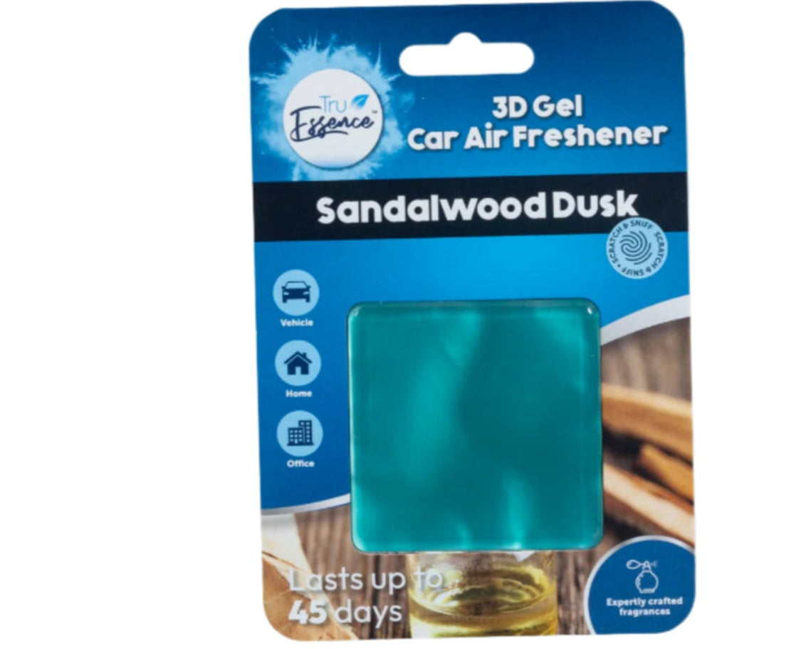Gel Car Air Freshener - Sandalwood Dusk - DSL