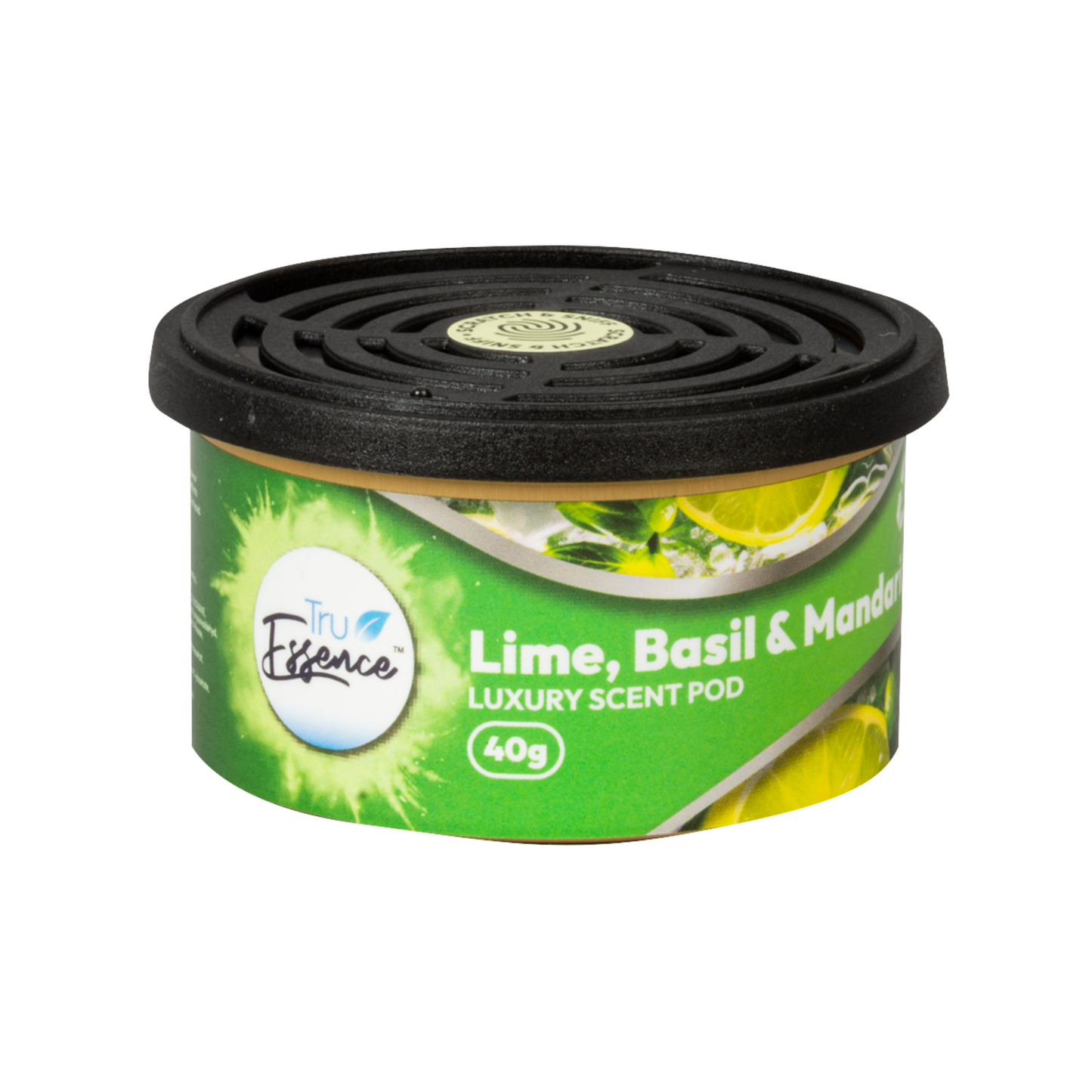 TruEssence Tin Air Freshener | Organic Fibre Filling & Scent-Control Lid For Car, Home & Office - DSL