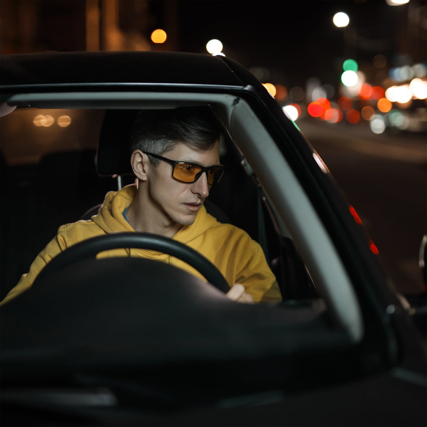 Night Driving Glasses with Anti Glare (Aviator) - DSL