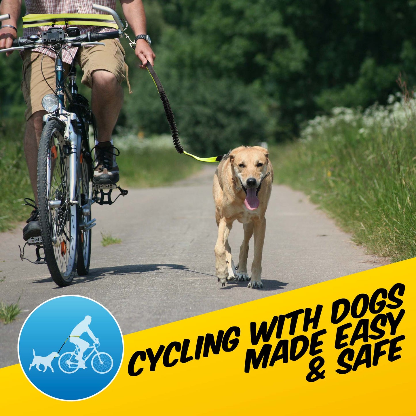 Hi-Vis Dog Lead - Pawpride - DSL