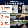 RoadPatrol RYDAR Road Alert Device – Real-Time Speed Camera, Road Traffic & Speed Limit Alerts, Visual & Audible Warnings, iOS & Android Compatible