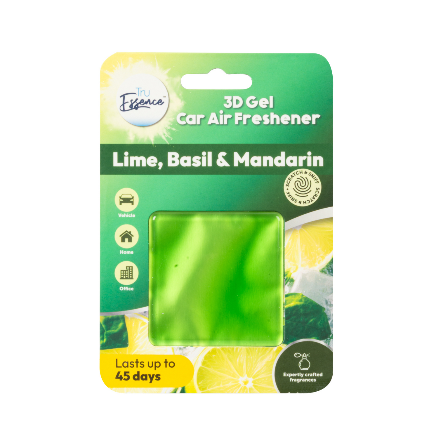 3D Gel Car Air Freshener – Lasts Up to 45 Days | Car, Home & Office - DSL
