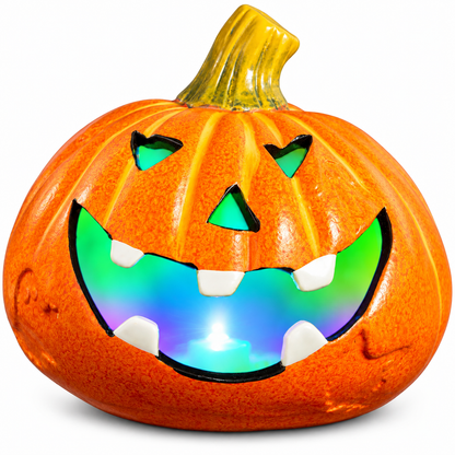 Halloween Decoration LED Pumpkin Head