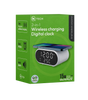 2-in-1 Digital Wireless Charging Alarm Clock | 15W Fast Qi Charger - DSL