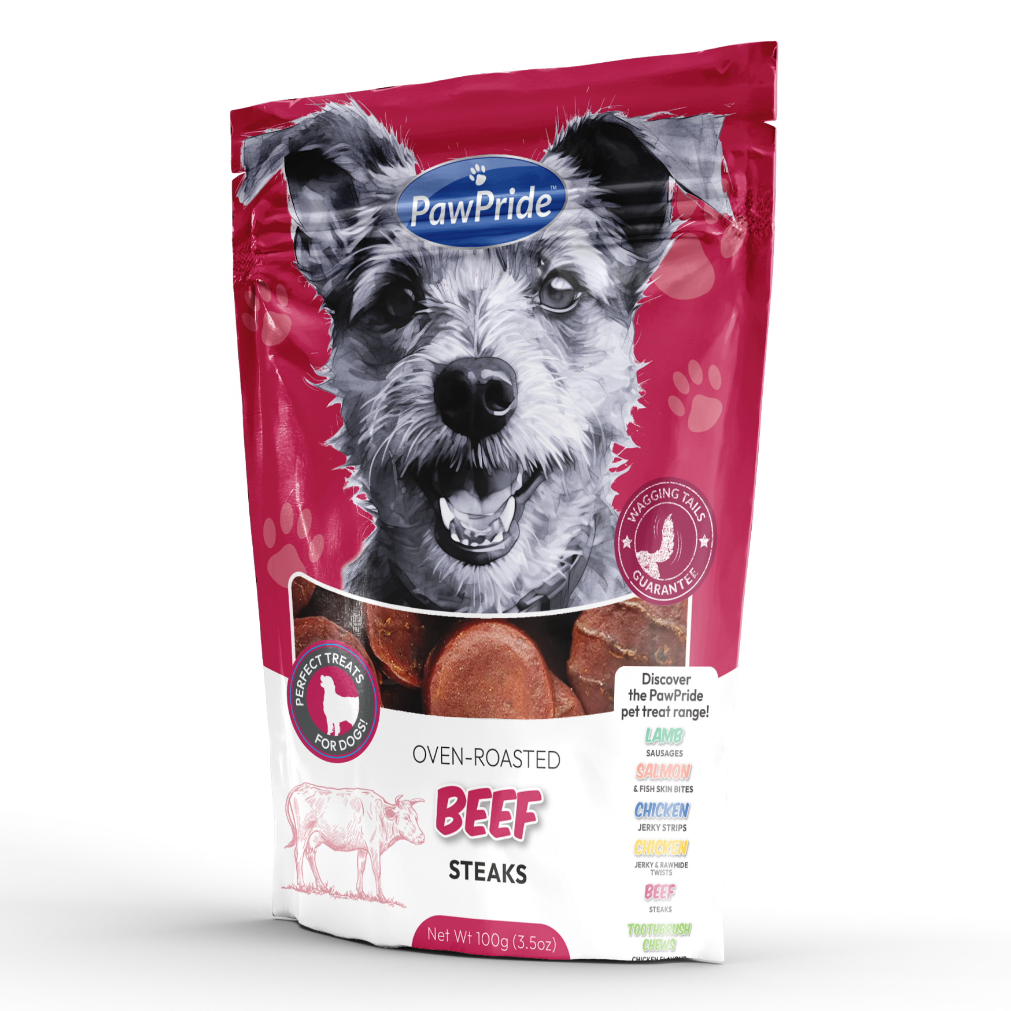Beef Steaks - Dog Treats from PawPride