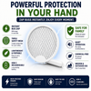 3-in-1 Rechargeable Bug Zapper Racket