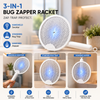 3-in-1 Rechargeable Bug Zapper Racket