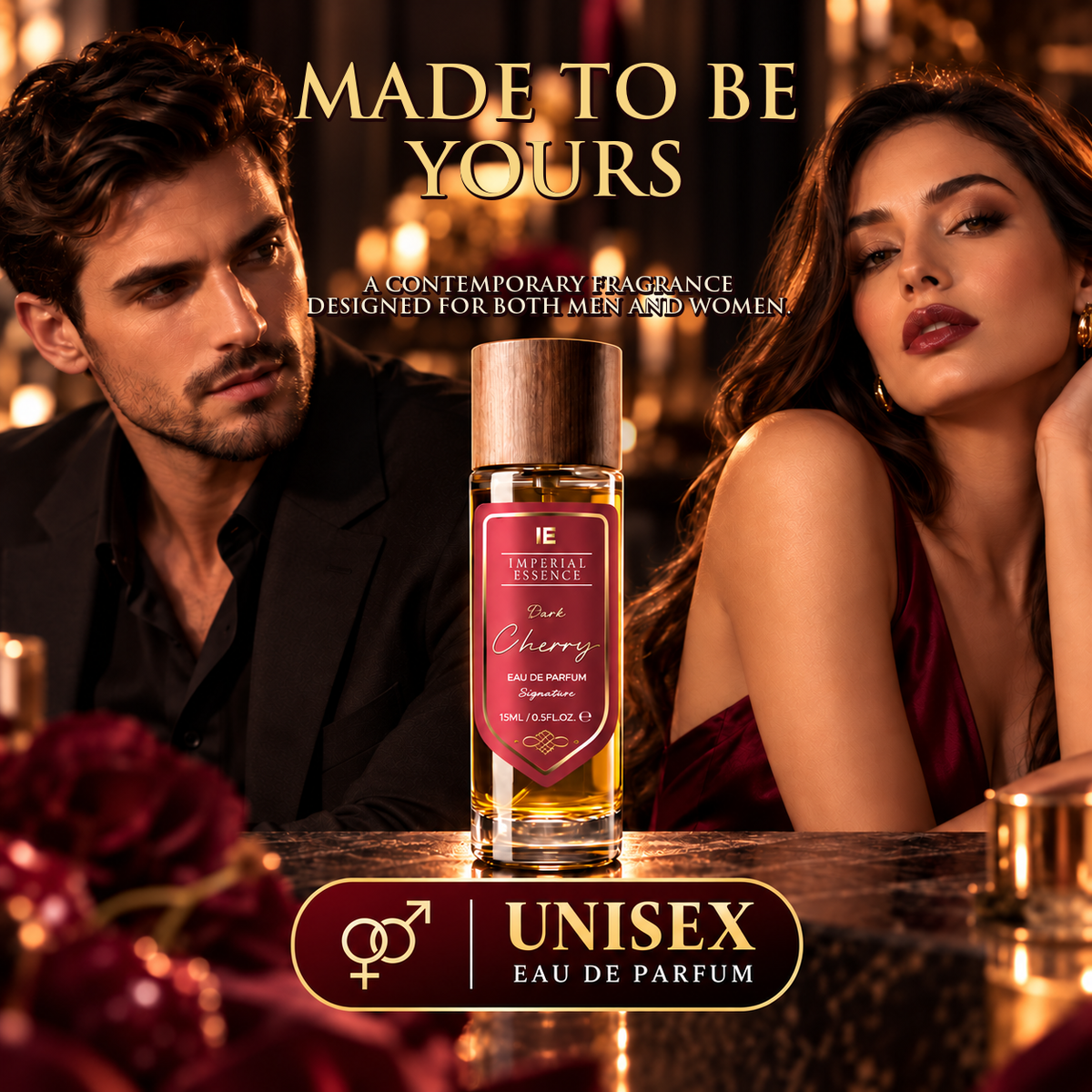 Travel Perfume 15ml – Unisex Long Lasting Eau de Parfum Signature Perfume for Men & Women - DSL