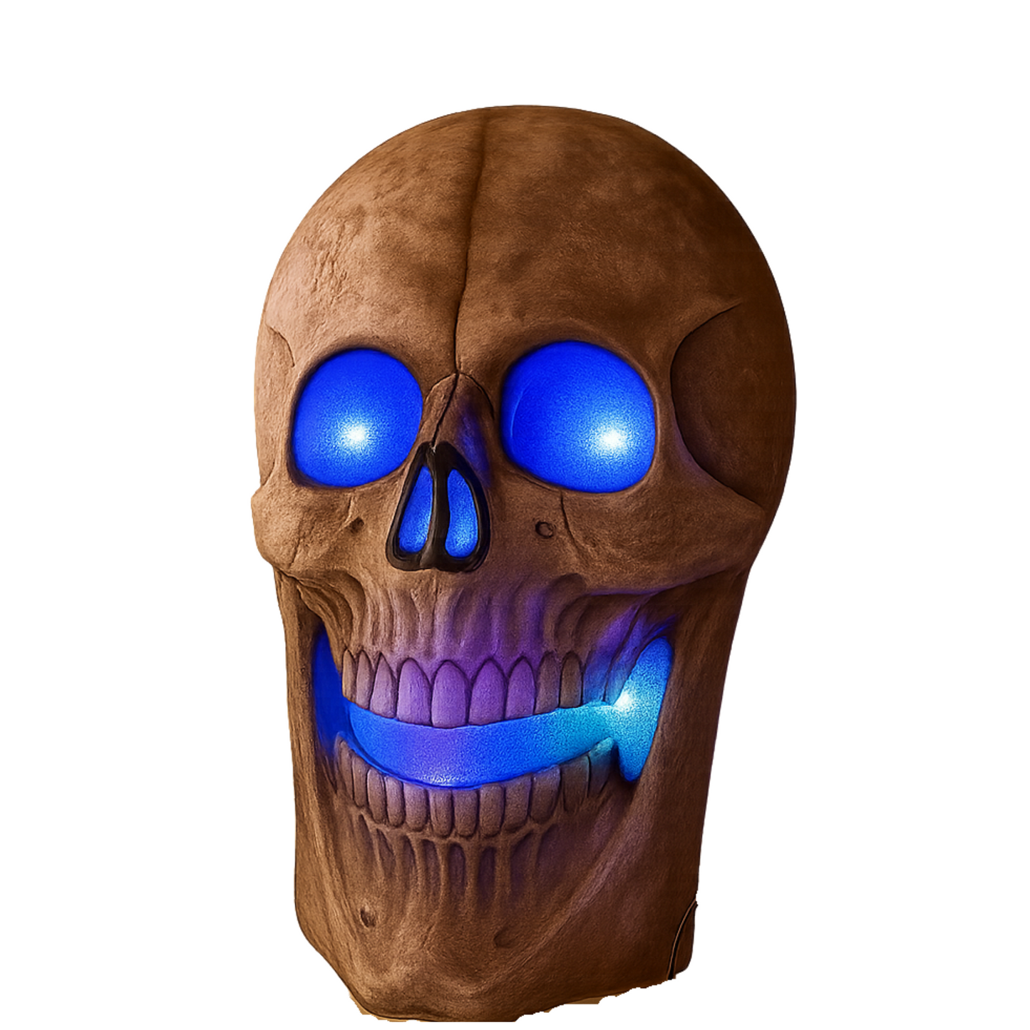 iN Halloween Spooky LED Skull - Colour Changing LED Lights - Spooky Sounds - Motion Detection - Halloween Decoration Size 19 x 8 x 30 cm
