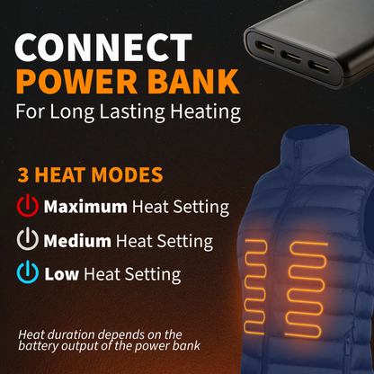 Heated Gilet for Men & Women -iN Style - DSL