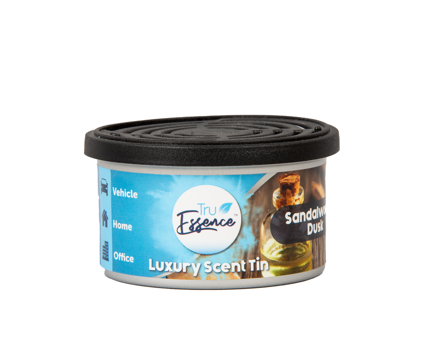 TruEssence Luxury Scent Tin Air Freshener – Long Lasting with Scent Control Lid - DSL