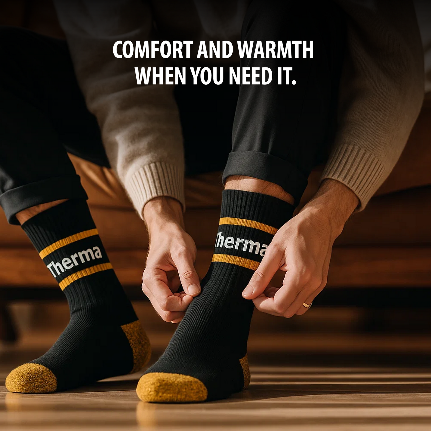 Therma Wear Heavy Duty Work Socks for Men - DSL