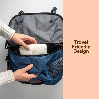 Mini Hot Water Bottle with Super Soft Cover – Travel Size