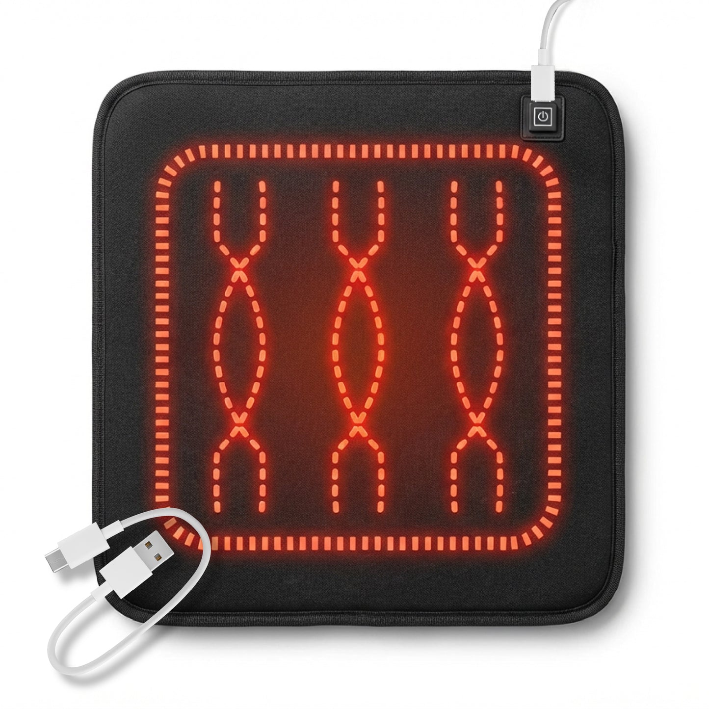 iN Universal Heated Seat Cushion | Portable Heating Pad with Adjustable Temperature  44X44cm