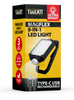 TuuLKIT 8-in-1 Ultra Bright LED Work Light - Type-C USB Rechargeable - DSL