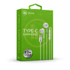 USB Type-C Earphones with Mic & Playback Controls – 1.2m Cable, Noise Reduction - DSL