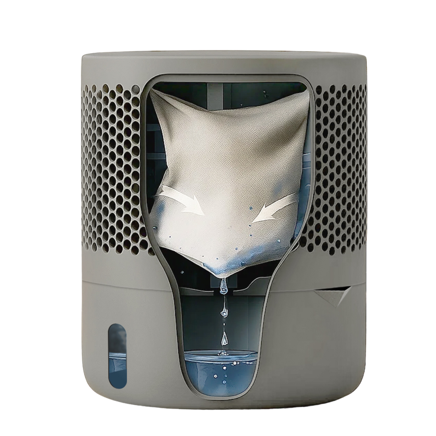 iN Dehumidifier with 2×300g Refillable Absorb Bags | UK Safety Compliant | Zero Energy Consumption Moisture Absorber