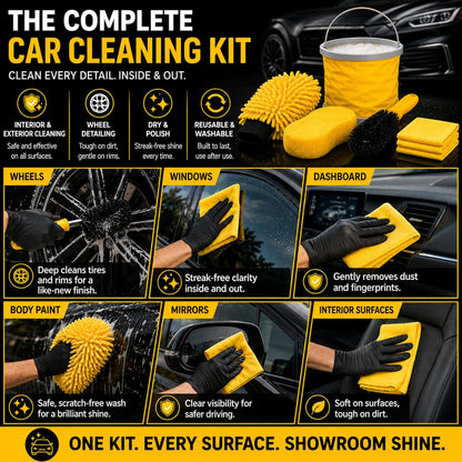 Car Cleaning Kit – Car Washing Kit