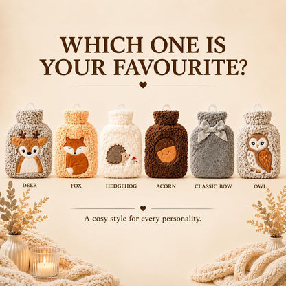 Hot Water Bottle with Soft Cover