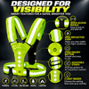 LED Strap 'n' Secure Hi Vis Lumivest - DSL