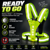 LED Strap 'n' Secure Hi Vis Lumivest - DSL