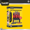 21 Piece Screwdriver Set | Magnetic Screwdrivers with Stand - DSL