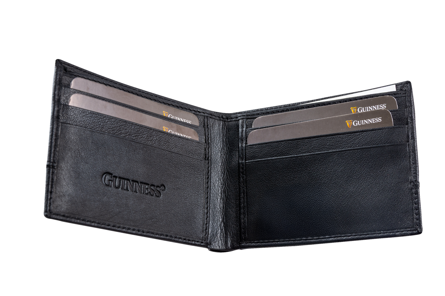 Guinness Wallet for Men - Bifold Leather Wallet - RFID-Blocking