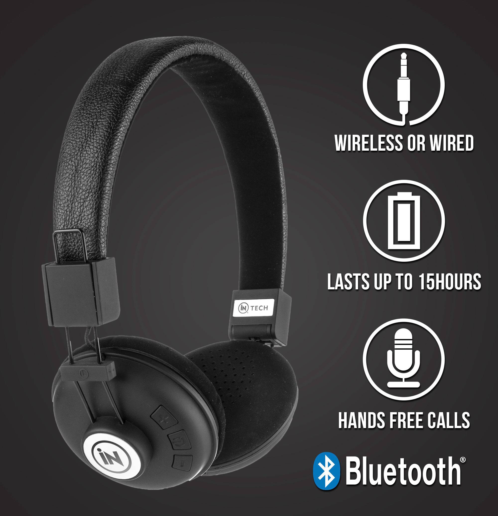 Bluetooth Wireless Headphones - DSL