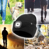 Rechargeable LED Light Thinsulate Beanie Hat (Unisex) (Black) - DSL