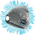 Rechargeable Bluetooth LED Beanie Hat (Unisex) (Grey) - DSL