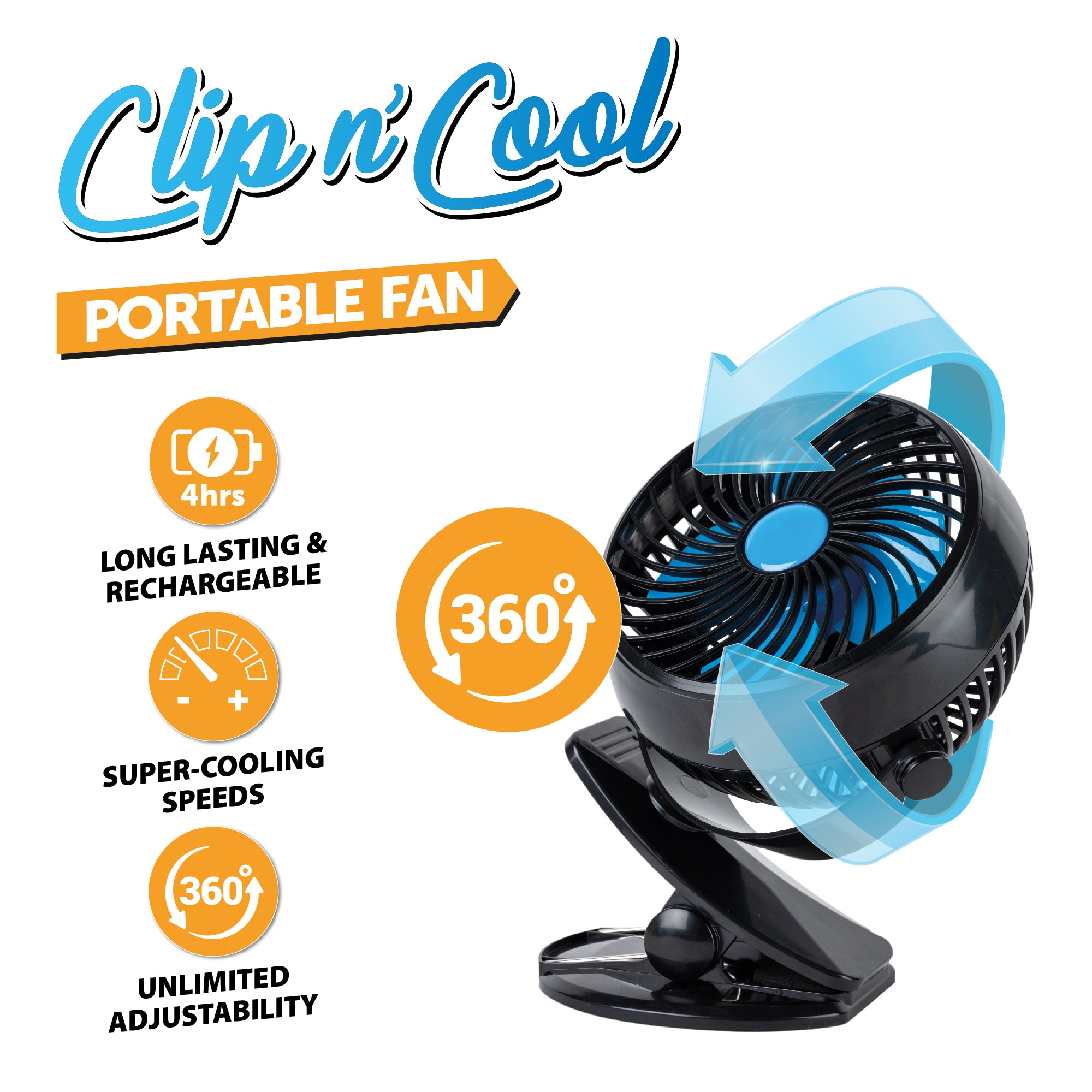 Clip 'n' Cool Fan - DSL
