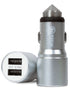 USB Car Adaptor (Silver) - iN Tech - DSL